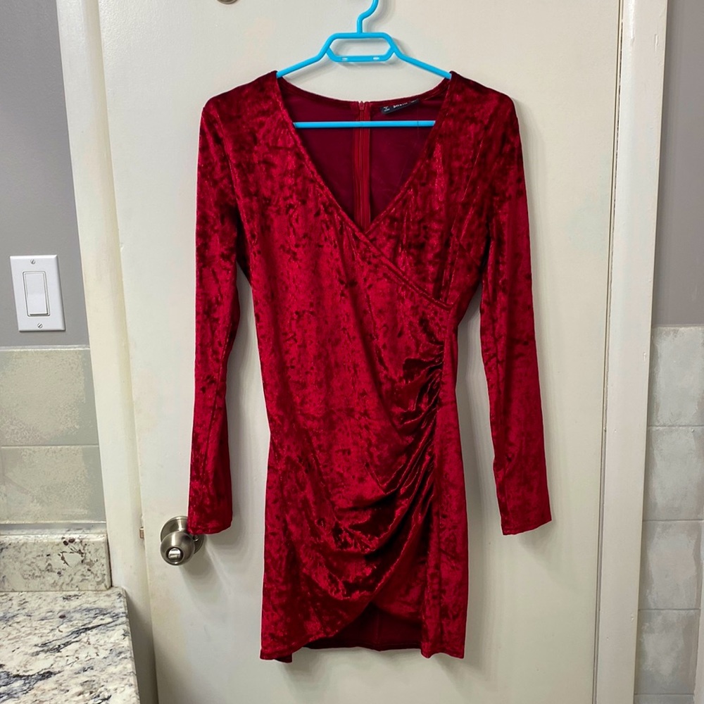 Red Velvet Dress